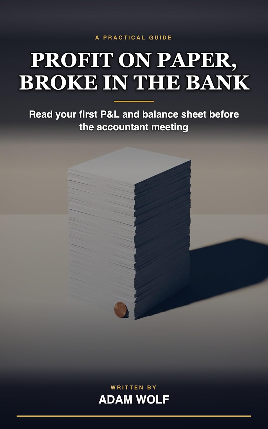 ler totalmente Profit on Paper, Broke in the Bank: Accounting for Beginners Who Just Got Their First Financial Statements and Need to Understand Them Before the Accountant Meeting (English Edition)