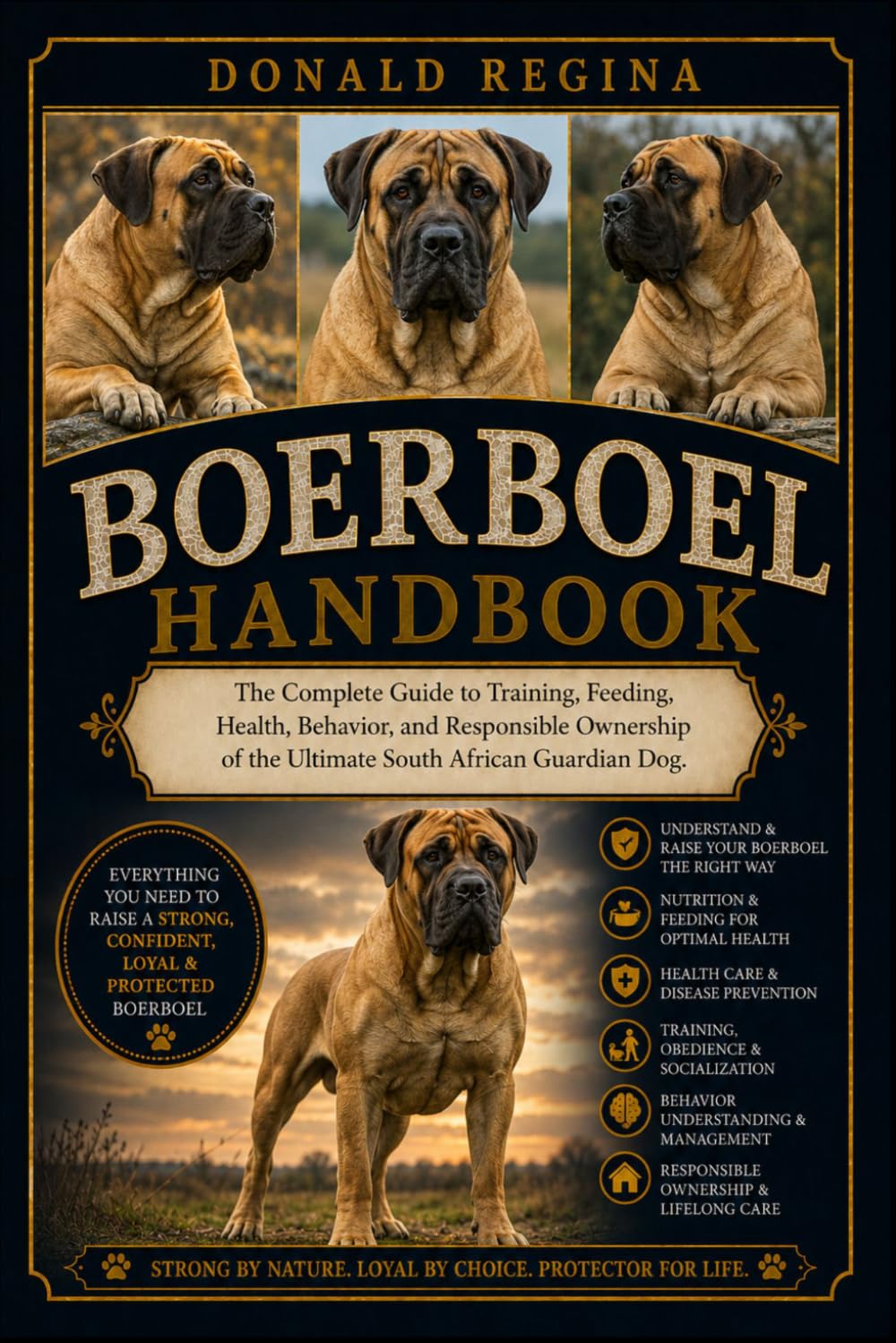 BOERBOEL HANDBOOK: The Complete Guide to Training, Feeding, Health, Behavior, and Responsible Ownership of the Ultimate South African Guardian Dog. baixar o livro de graça