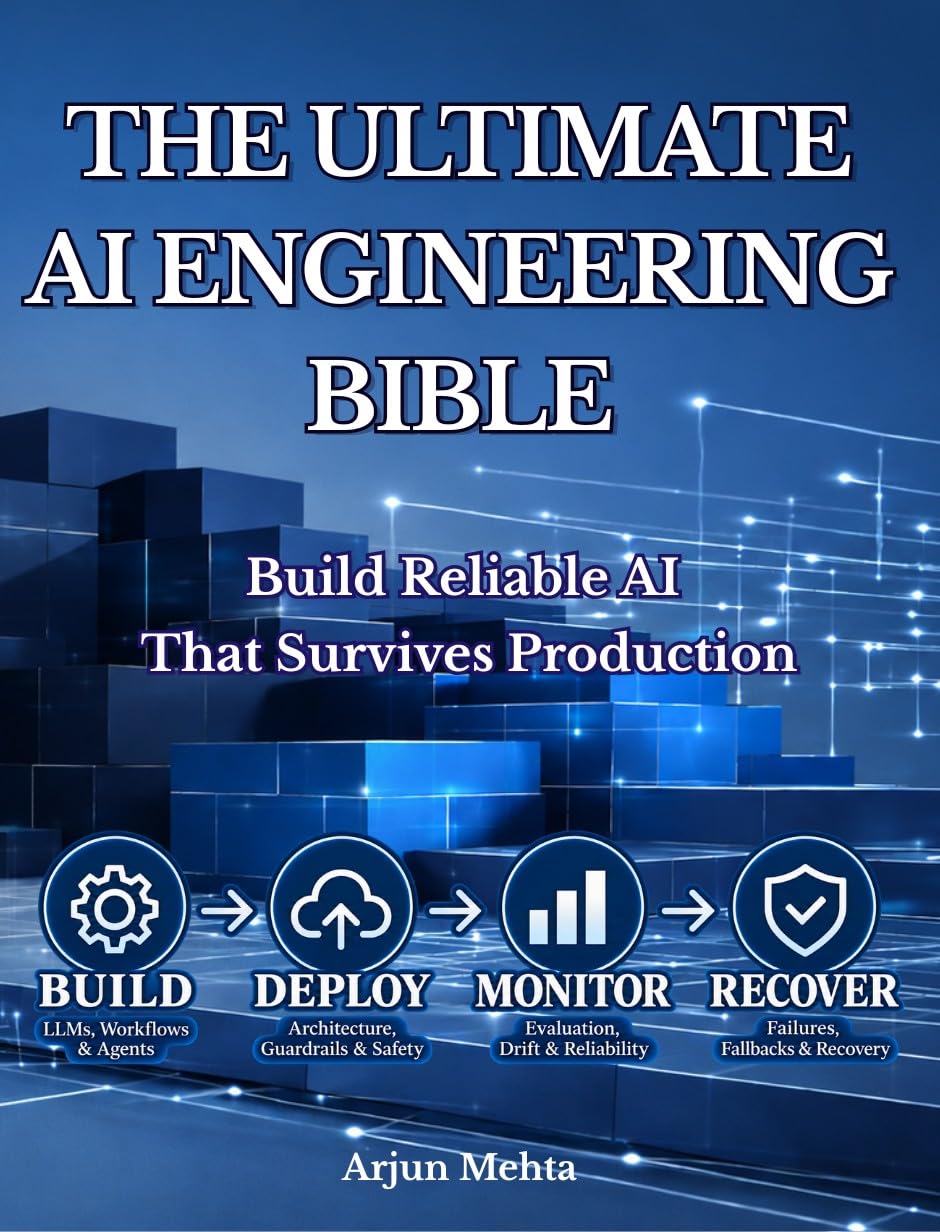 THE ULTIMATE AI ENGINEERING BIBLE: AI Systems and LLMs at Scale Build Reliable AI That Survives Production (English Edition) baixar o livro de graça