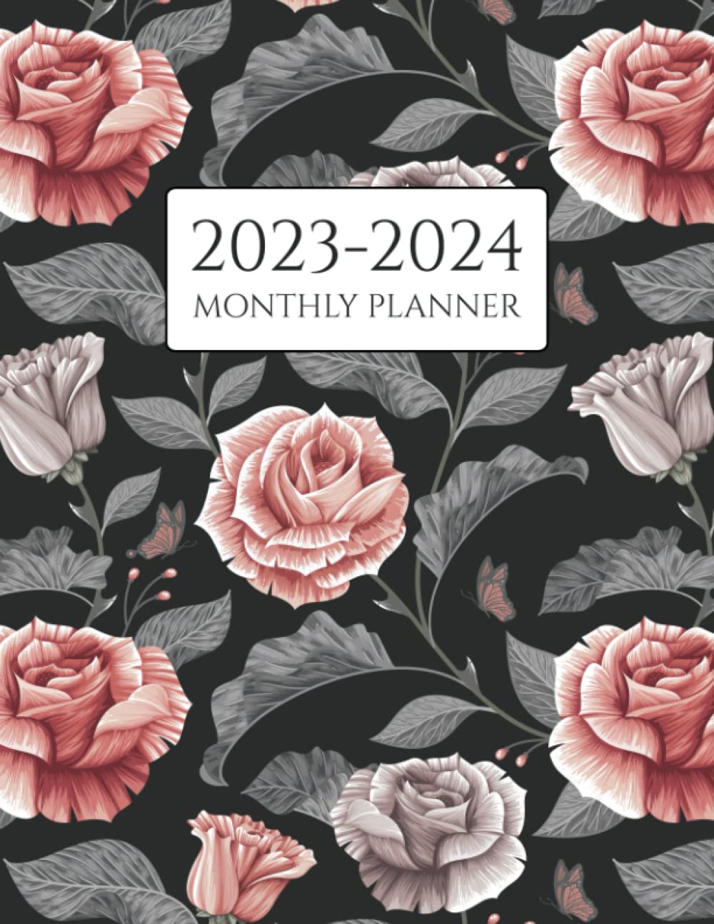 ler totalmente 2023-2024 Monthly Planner: Two Year Calendar Schedule Organizer, January 2023 - December 2024 (24 Months) with Federal Holidays, Vintage Floral Cover