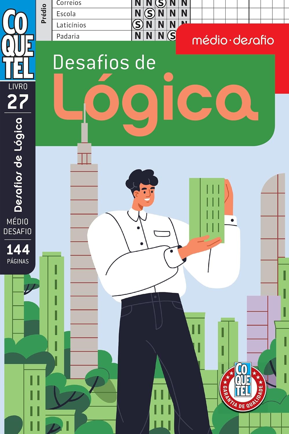 Livro Coquetel Desafios de Lógica 27 baixar o livro de graça