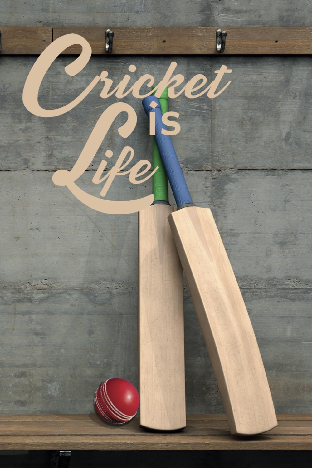 ler totalmente Cricket is Life: - 130 page, lined notebook/journal/diary/score book