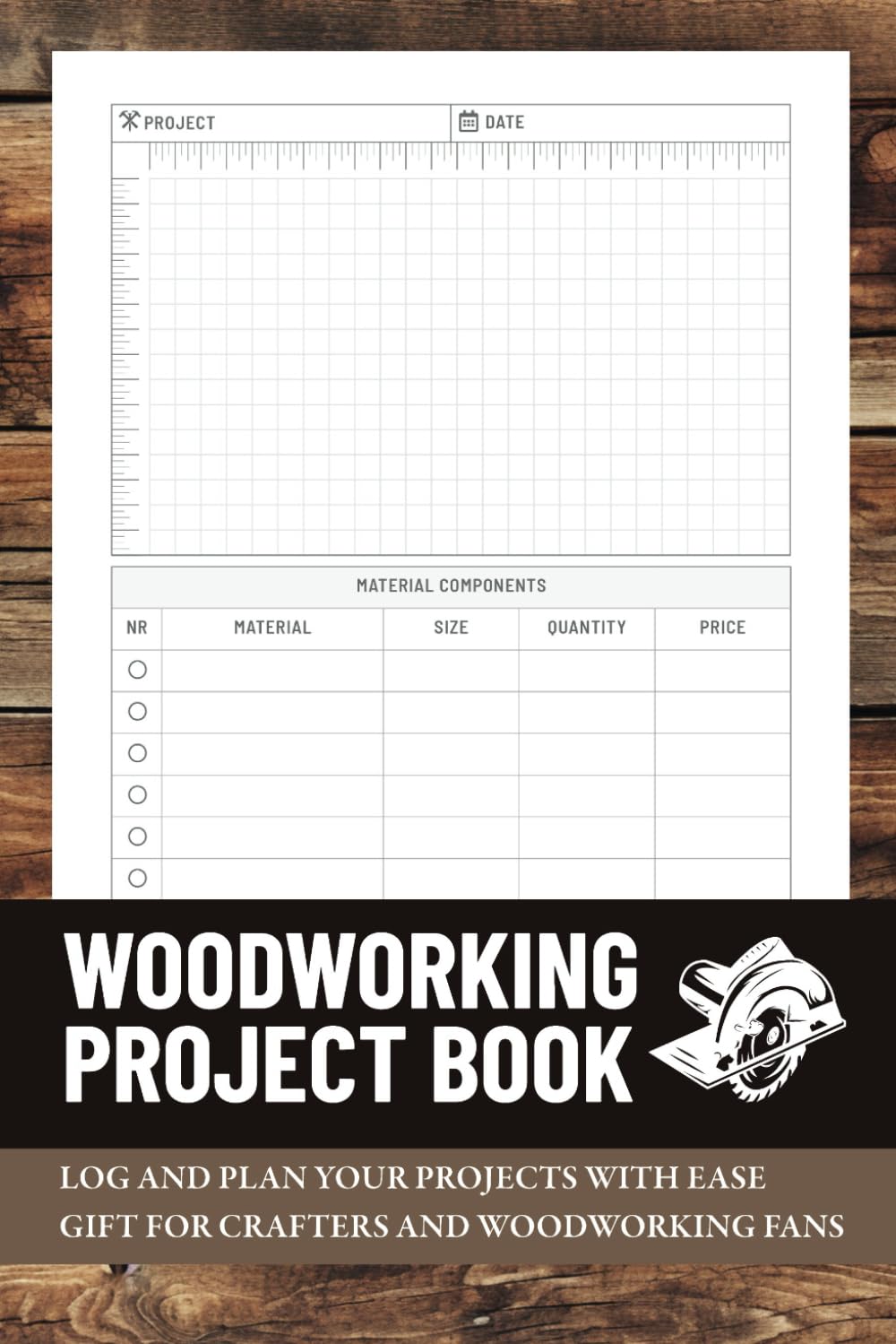 Woodworking Project Book: Woodworking Journal to Organizing Your Projects and Documenting the Details for Woodworkers and Carpenters baixar livro de graça