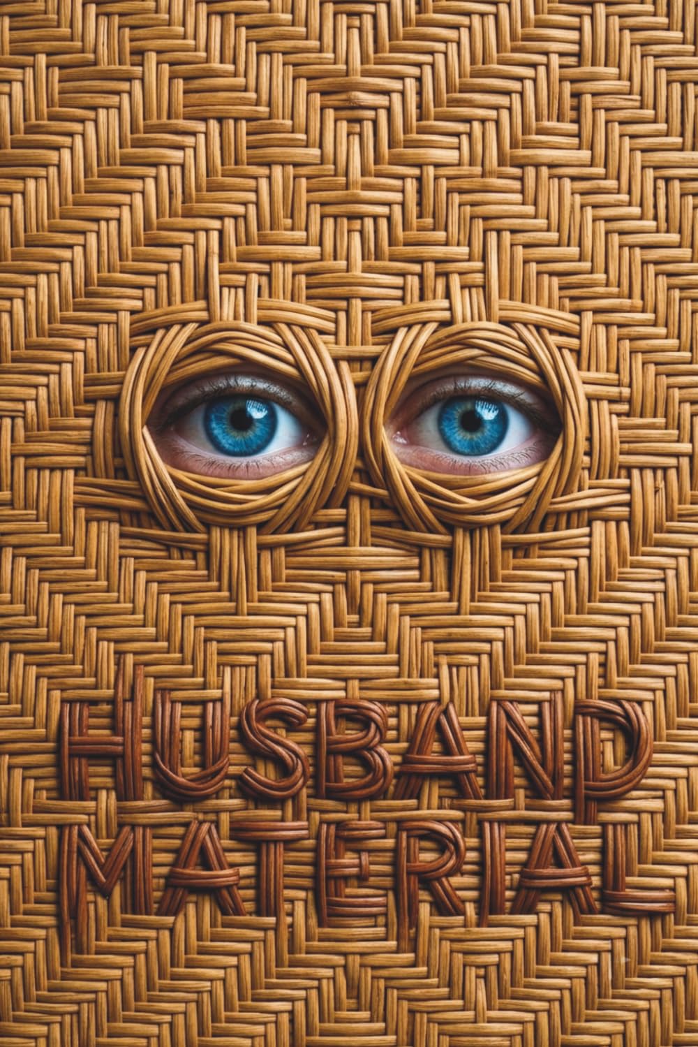 ler totalmente Husband Material Notebook: A Funny Folk Horror Parody Journal | Wicker Weave Novelty Diary | 120 Lined Pages 6x9 Inches Rattan Design