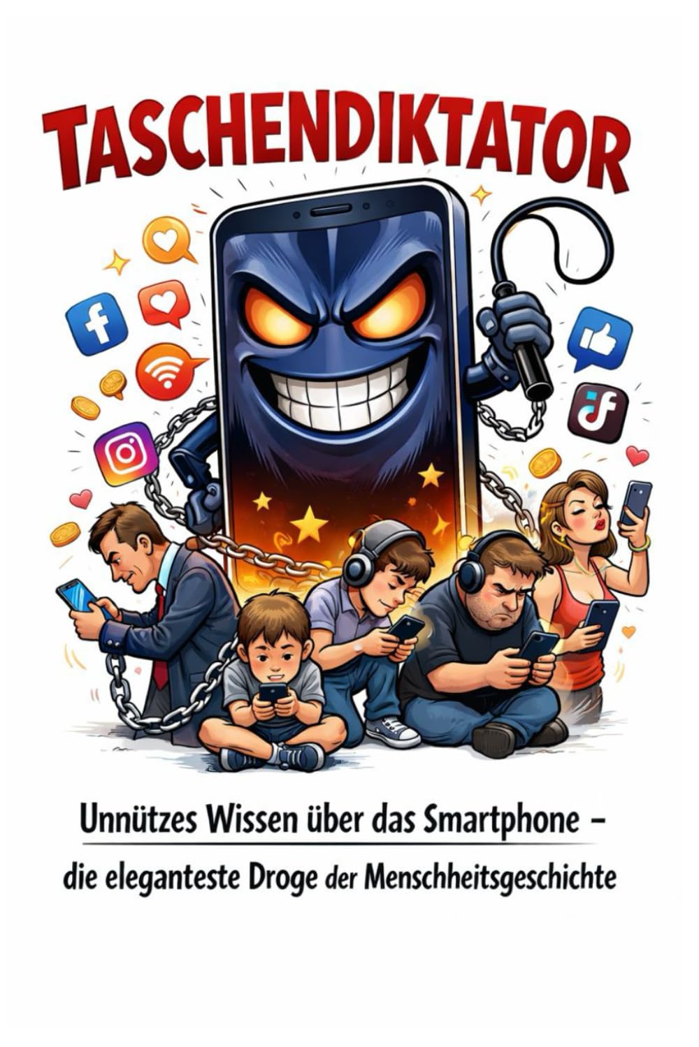 Buch Unnützes Wissen über dein Smartphone, Wie dein Handy dich steuert & du es auch noch liebst!: Eine bitterlustige Abrechnung mit der... Computer Klugscheißer,xl (German Edition) baixar livro de graça