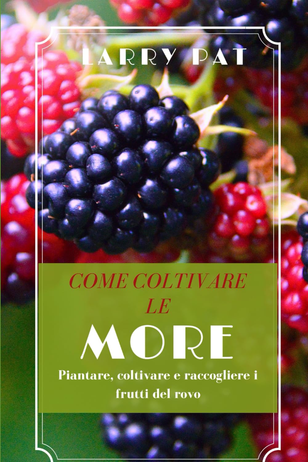 COME COLTIVARE LE MORE: Piantare, coltivare e raccogliere i frutti del rovo (Italian Edition)