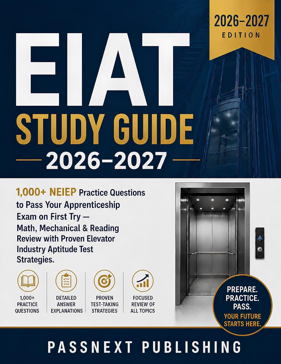 ler totalmente EIAT STUDY GUIDE 2026–2027: 1,000+ NEIEP Practice Questions to Pass Your Apprenticeship Exam on First Try — Math, Mechanical & Reading Review with Proven... Aptitude Test Strategies. (English Edition)
