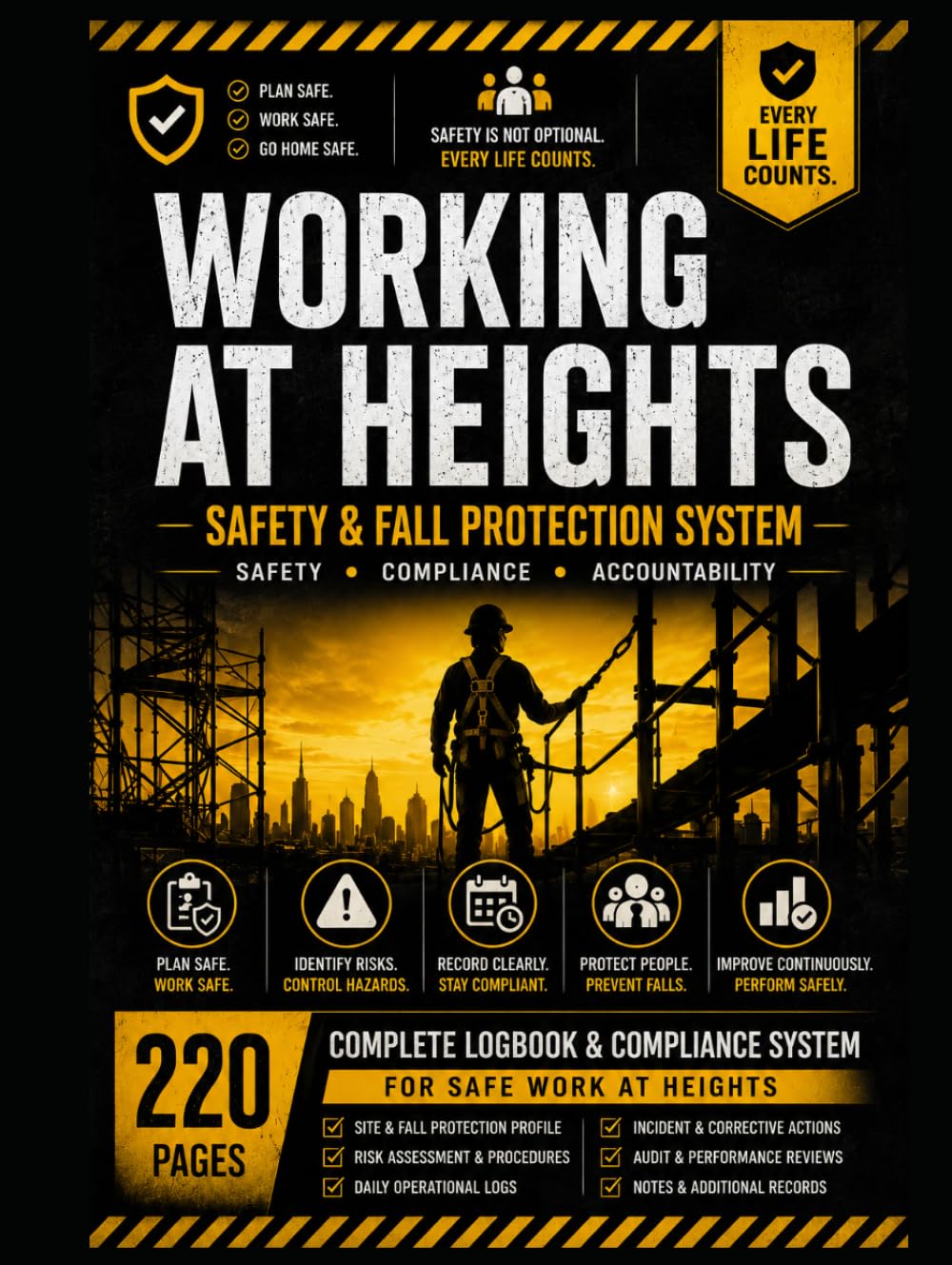 ler totalmente Working at Heights Safety & Fall Protection System: Complete Work at Height Compliance Management System for Fall Protection Equipment Tracking, Risk... Corrective Actions, Audit Readiness & Safety