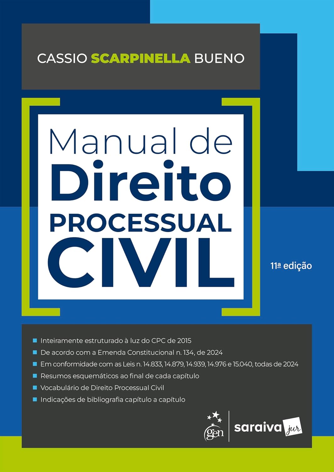 Manual de Direito Processual Civil - 11ª Edição 2025 baixar livro de graça
