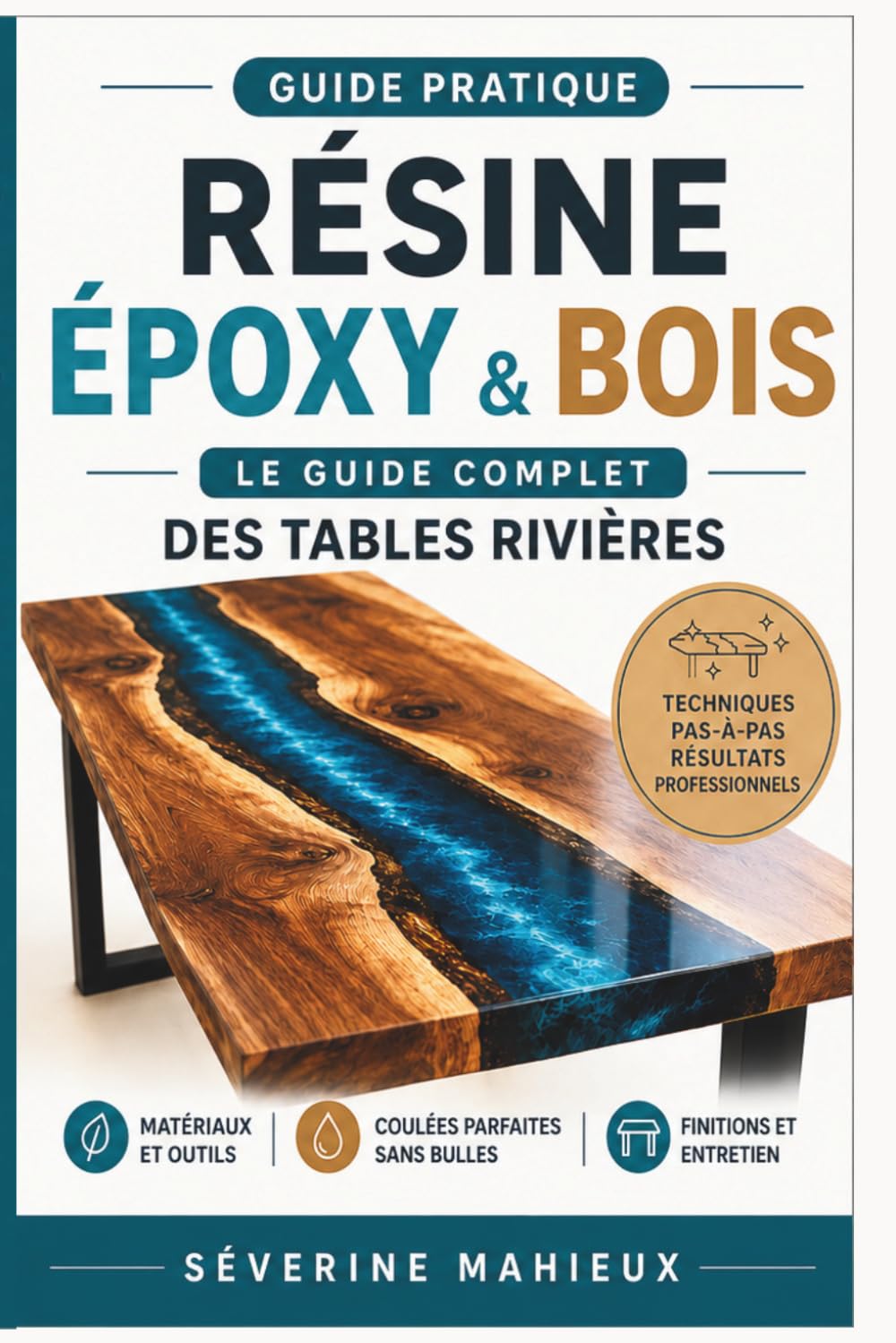 ler totalmente RÉSINE ÉPOXY & BOIS: Le Guide Complet des Tables Rivières et Objets Massifs (French Edition)