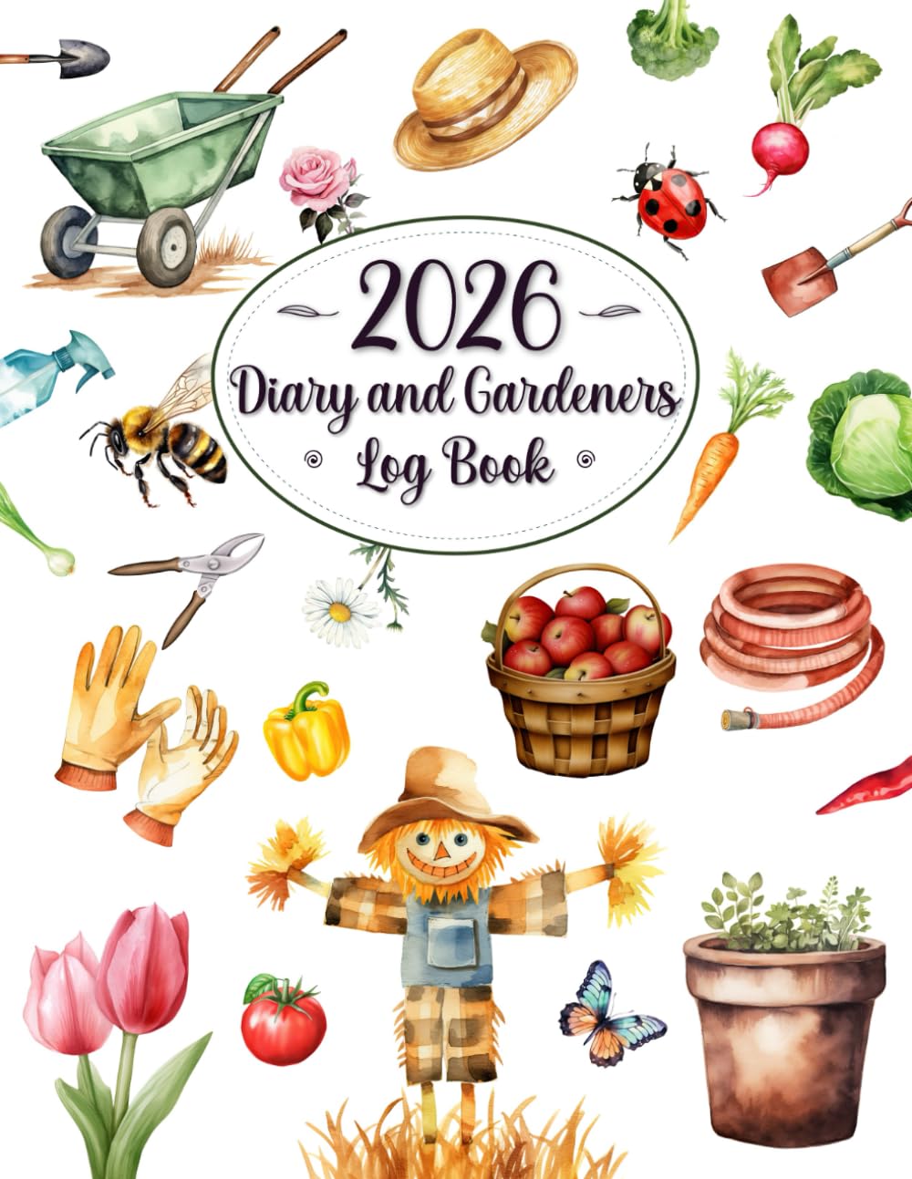 capítulo por capítulo baixar 2026 Diary and Gardeners Log Book: Gardening Organizer & Journal Notebook | Garden Planner with Yearly Planting Calendar