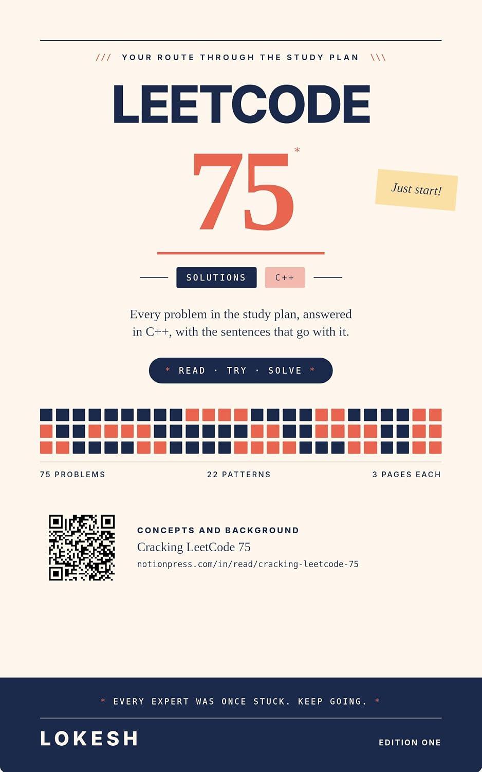 LeetCode 75 Solutions - CPP: 6x9 Edition (English Edition)