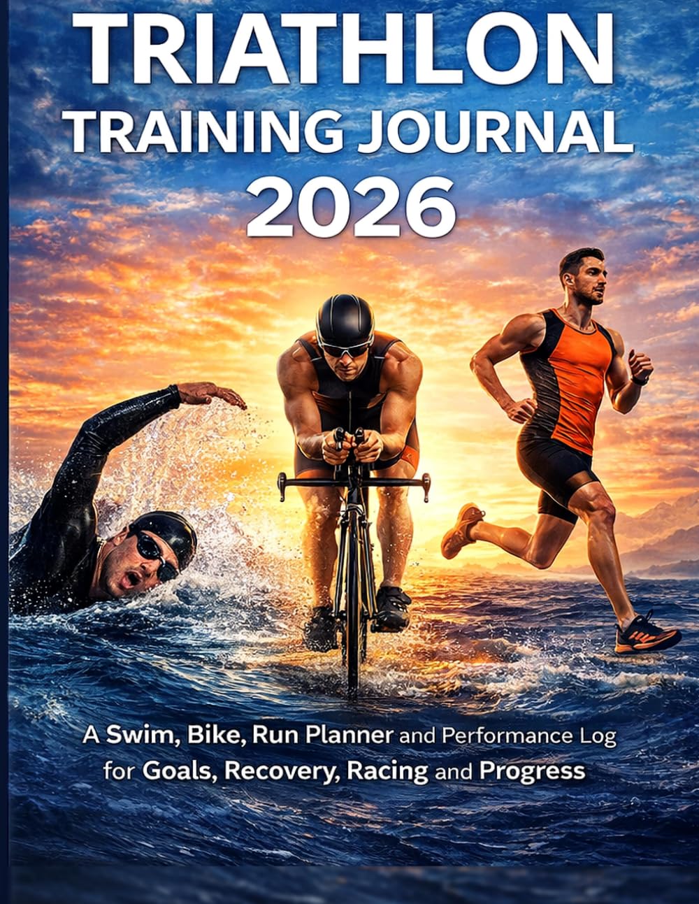 Triathlon Training Journal 2026: A Swim, Bike, Run Planner and Performance Log for Goals, Recovery, Racing and Progress Log | Track Distance, Time,... Goals & Yearly Reflection for Triathletes baixar o livro de graça