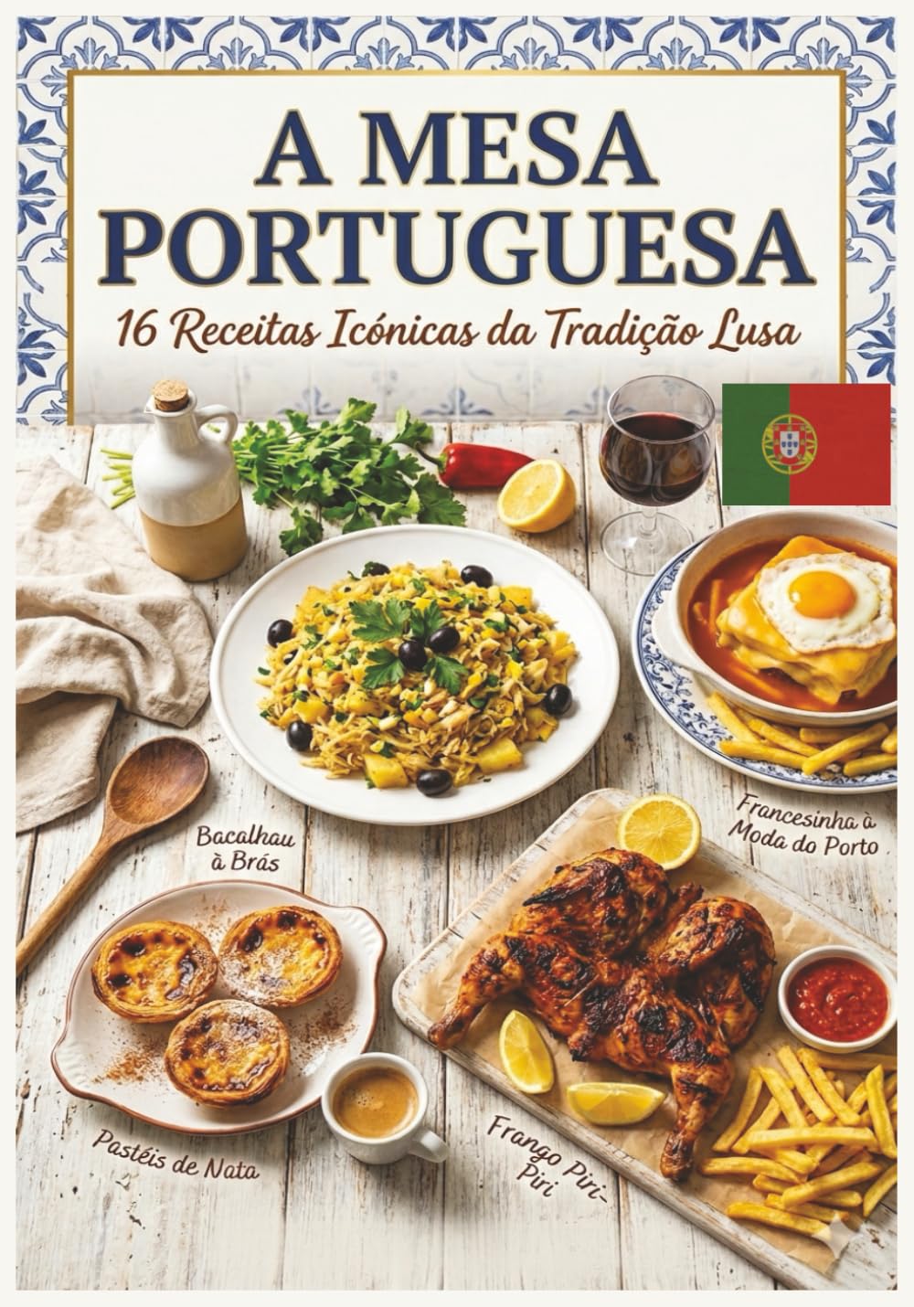 A Mesa Portuguesa: Culinária Portuguesa Tradicional | Receitas portuguesas fáceis e rápidas | Petiscos e Tapas de Portugal | Comida Caseira (Portuguese Edition) baixar livro de graça