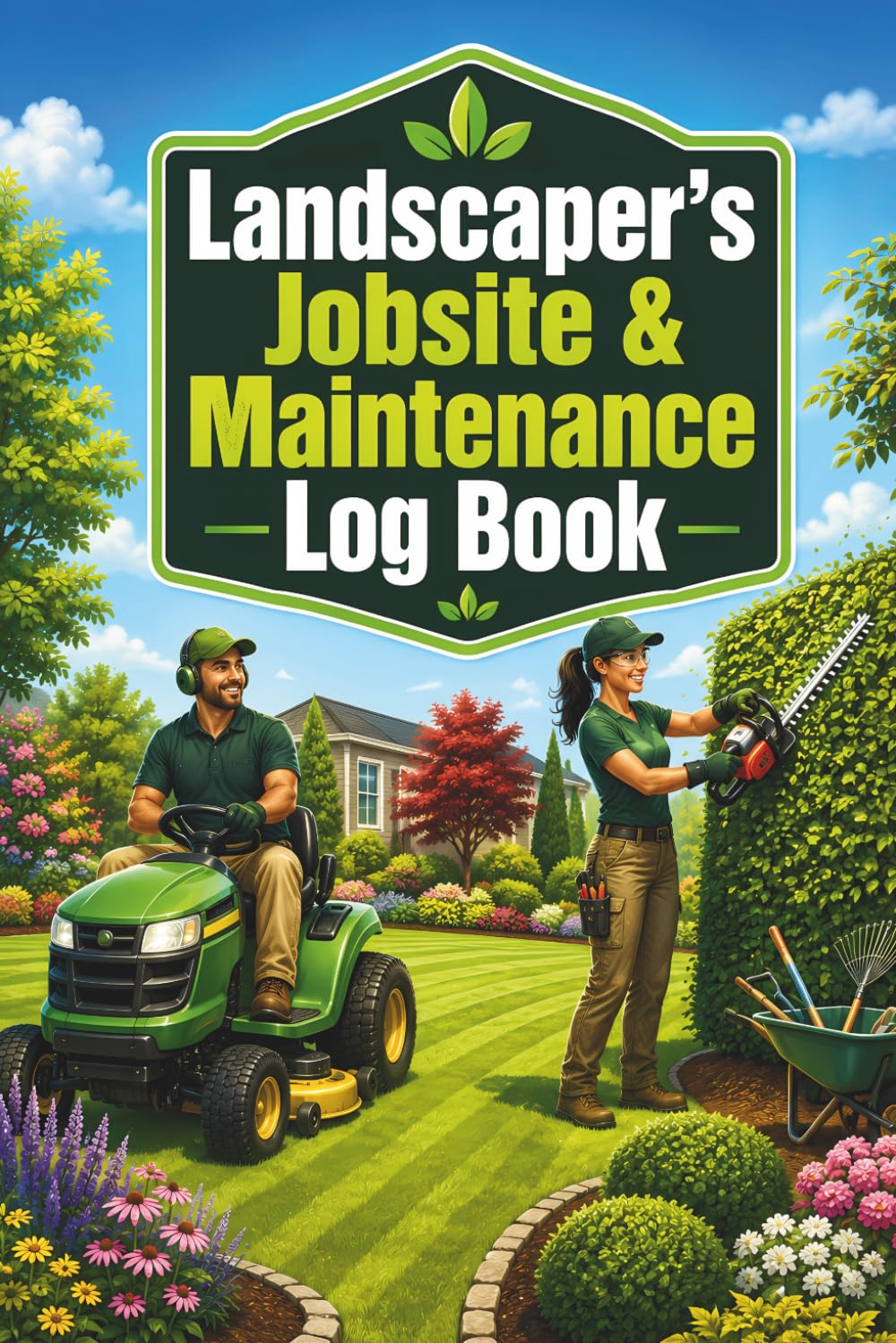 Landscaper's Jobsite & Maintenance Log Book: Track Jobsites, Client Services, Labor Hours, Materials Use, Expenses & and Follow-Up Work baixar o livro de graça
