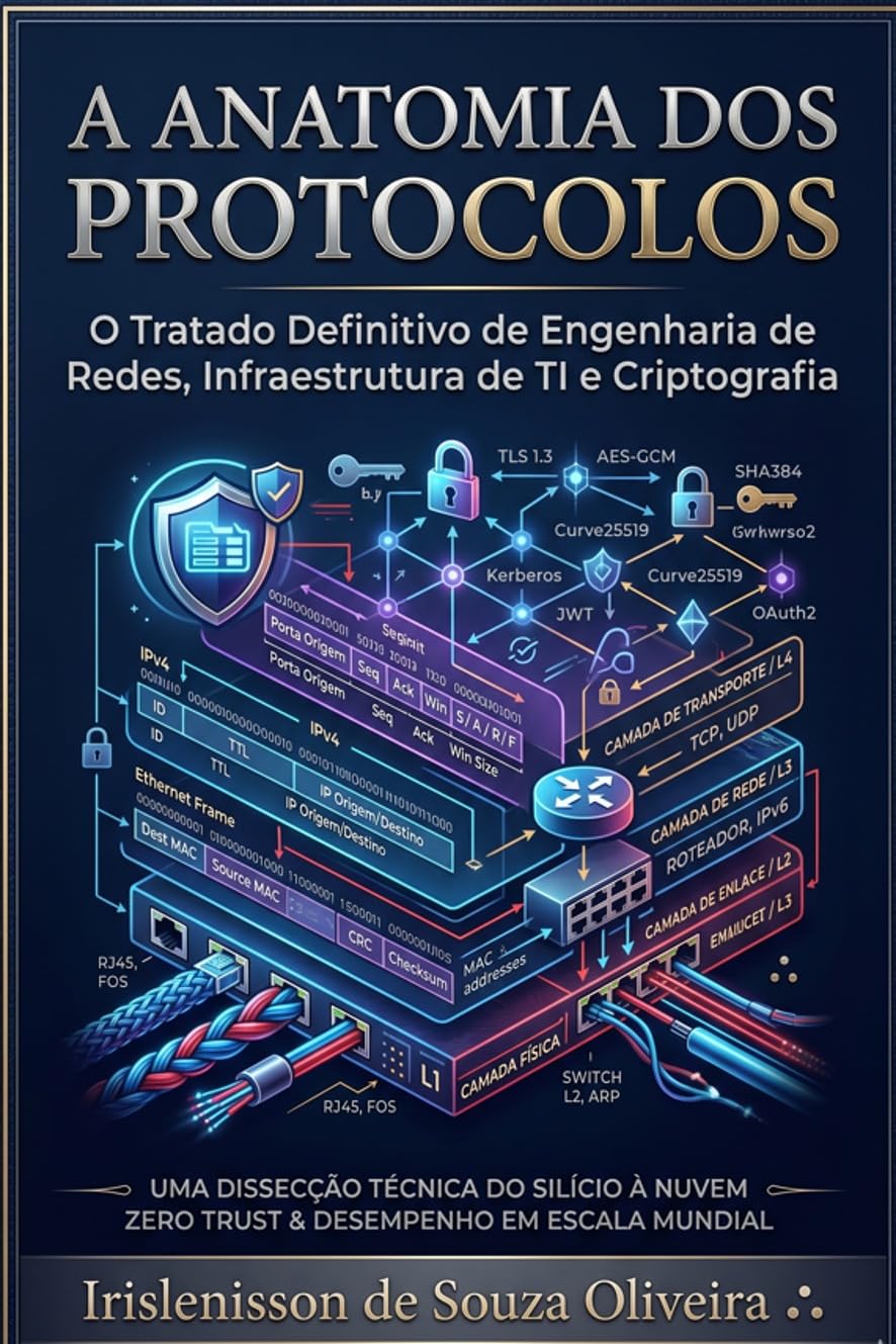 A Anatomia dos Protocolos de TI: Desconstruindo Abstrações de Rede: O Mapa de Bits e Criptografia para o Sucesso Profissional e Concursos de Elite (Desvendando TI Livro 1) baixar livro de graça
