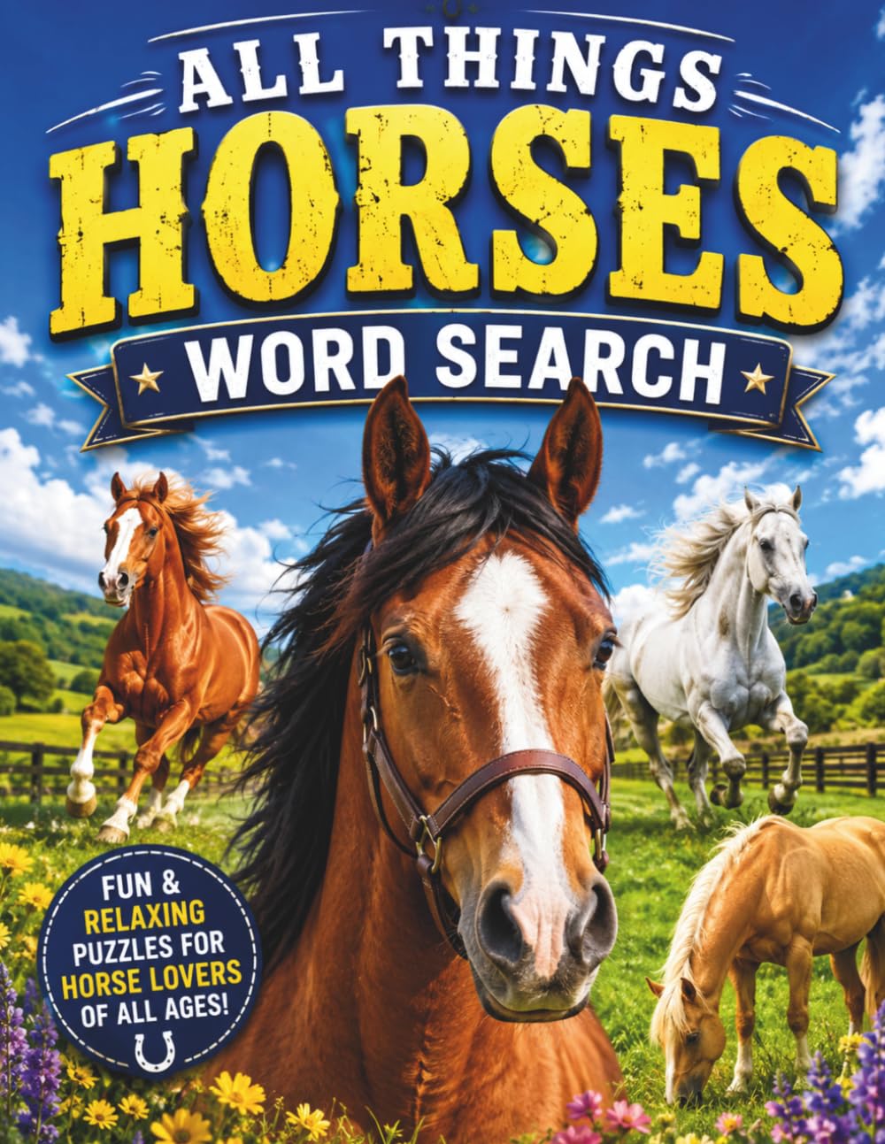 All Things Horses Word Search: Word Finder Puzzles for Horse Lovers of All Ages (M A Ford Puzzle Collection) baixar livro de graça
