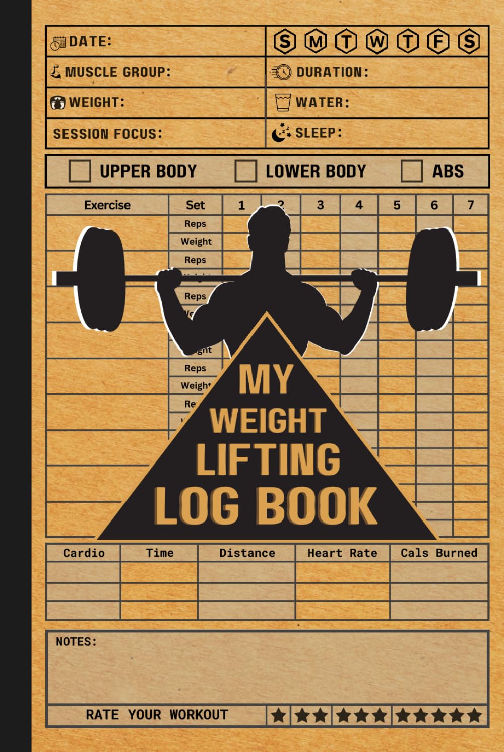 My Weight Lifting Log Book: Workout and Fitness Record Tracker for Men and Women | Track Your Strength Training Progress and Stay Motivated baixar o livro de graça