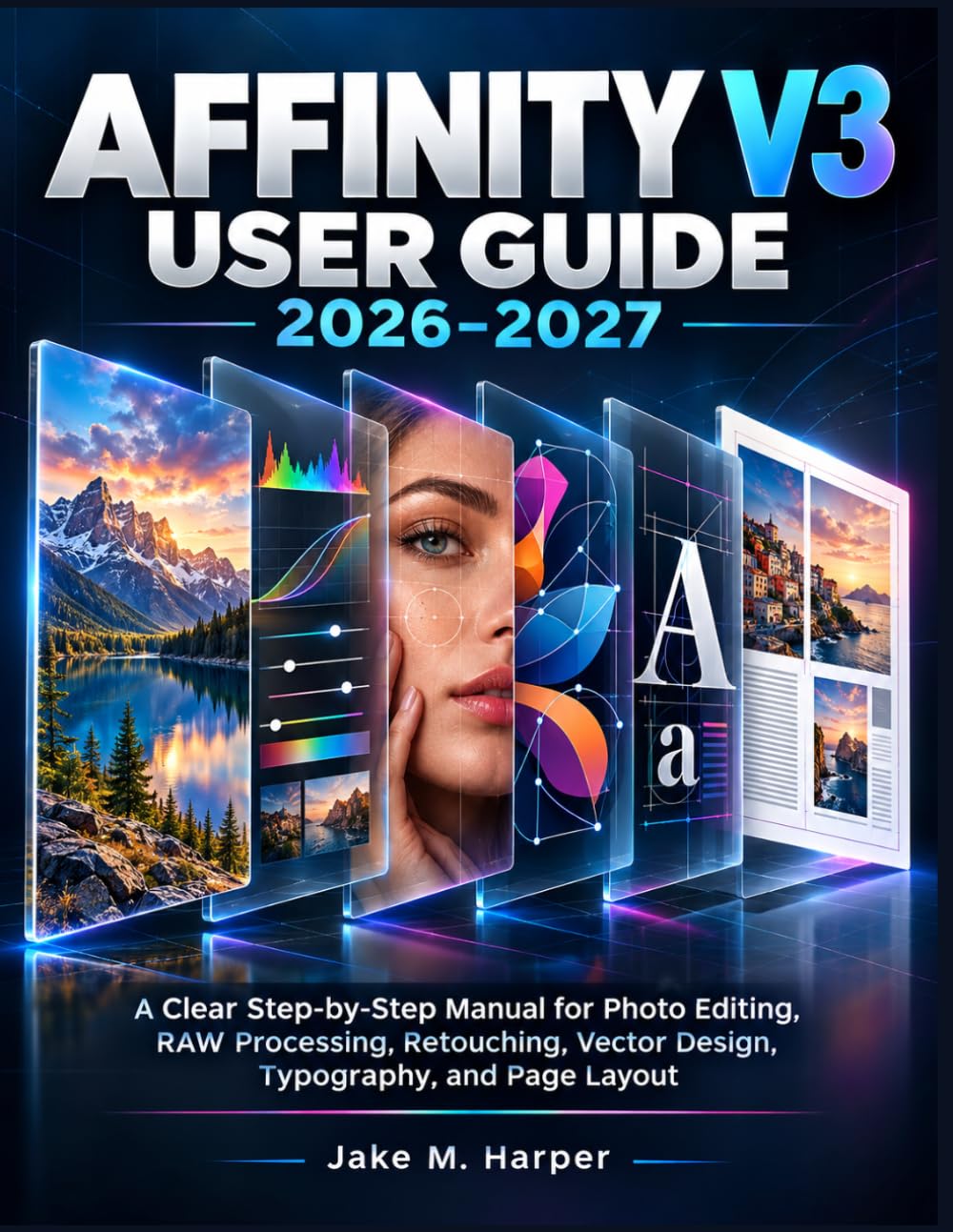 AFFINITY V3 USER GUIDE 2026–2027: Clear Step-by-Step Manual for Photo Editing, RAW Processing, Retouching, Vector Design, Typography, and Page Layout (The Modern photo editing mastery) baixar livro de graça