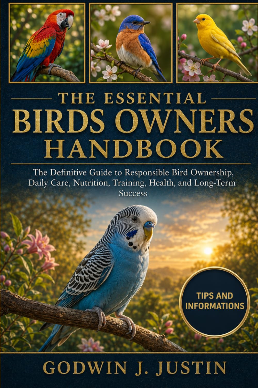 The Essential Birds Owners Handbook: The Definitive Guide to Responsible Bird Ownership, Daily Care, Nutrition, Training, Health, and Long-Term Success baixar livro de graça