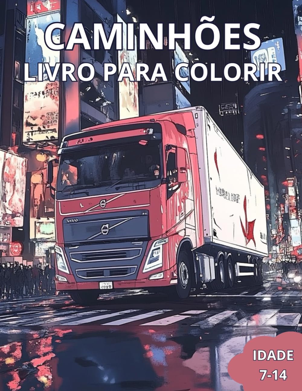 CAMINHÕES: LIVRO PARA COLORIR (Portuguese Edition) baixar livro de graça