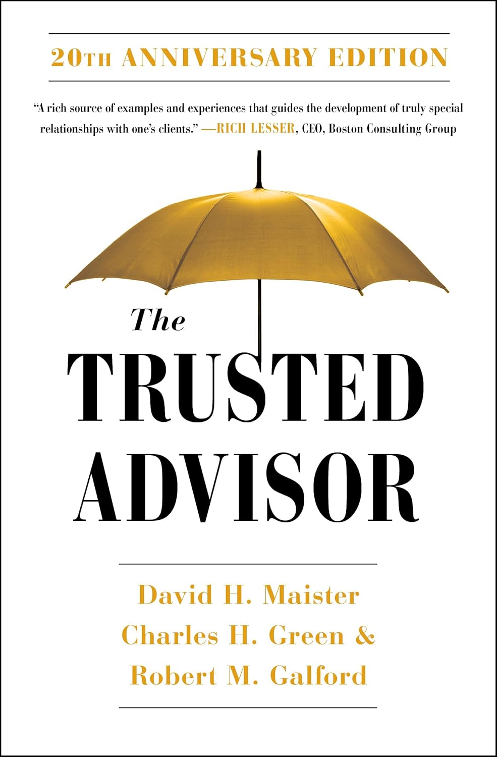 The Trusted Advisor: 20th Anniversary Edition baixar o livro de graça