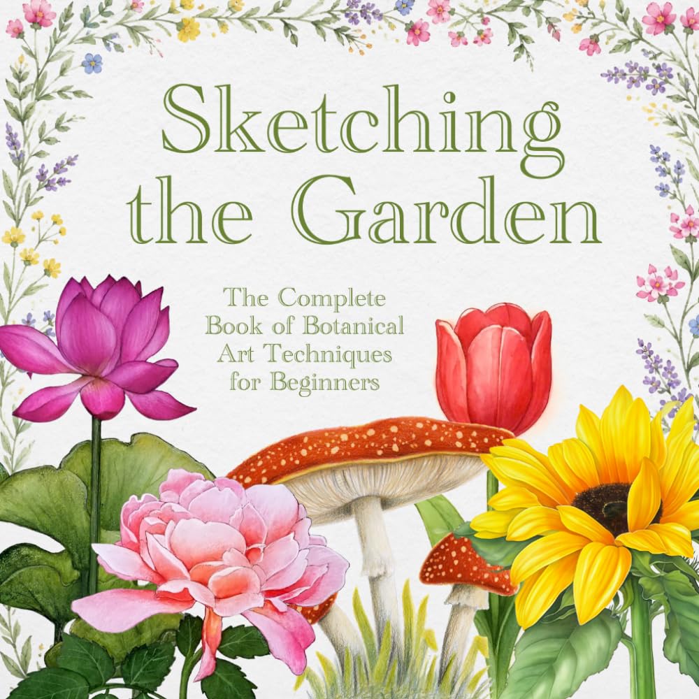 capítulo por capítulo baixar Sketching the Garden: The Complete Book of Botanical Art Techniques for Beginners