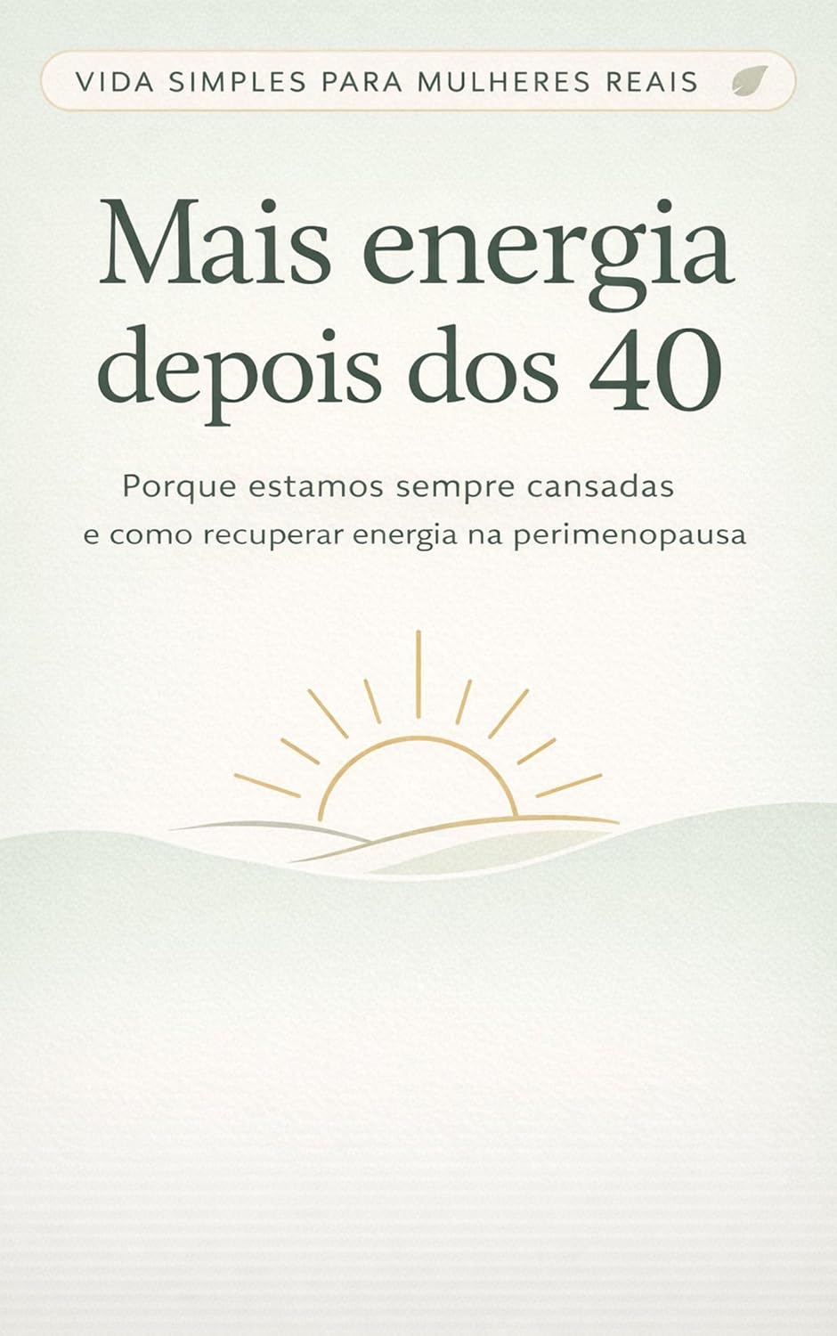 Mais energia depois dos 40: Porque estamos sempre cansadas e como recuperar energia na perimenopausa (Vida Simples para Mulheres Reais) baixar o livro de graça
