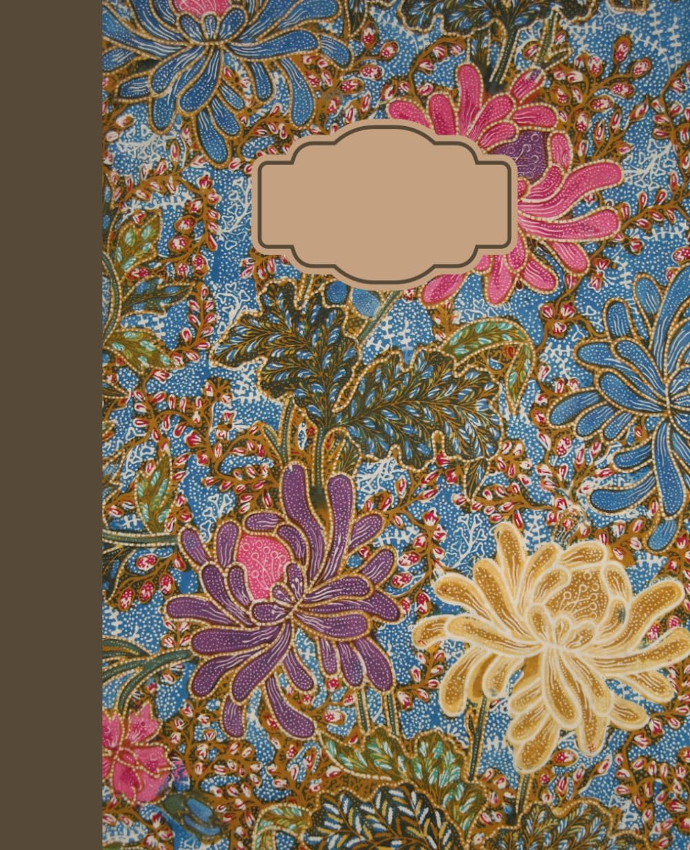 ler totalmente Indonesian handcrafted batik pattern collection notebook with unique pattern, 120 pages lined wide ruled: Discover Indonesia pattern U: Great for study, work, or journaling suitable for all ages