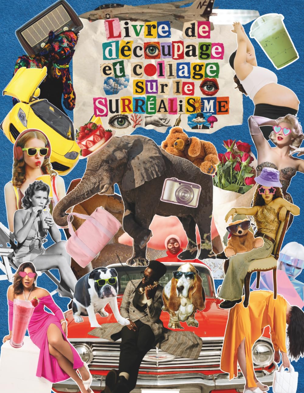 ler totalmente Livre de découpage et collage sur le surréalisme: Recueil d'éléments graphiques pour techniques mixtes, scrapbooking créatif & junk journal.... artistiques oniriques. (French Edition)