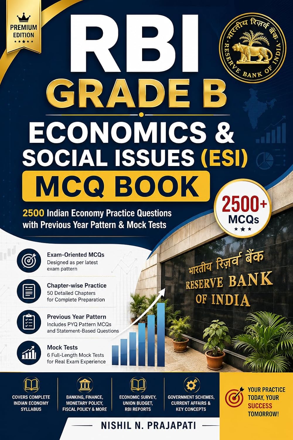RBI Grade B Economics & Social Issues (ESI) MCQ Book: 2500 Indian Economy Practice Questions with Previous Year Pattern & Mock Tests (English Edition) baixar o livro de graça