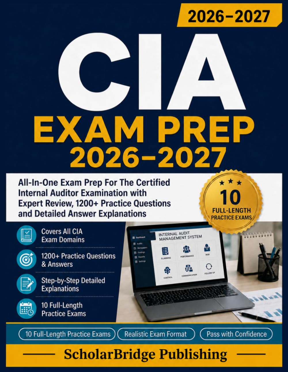 CIA Exam Prep 2026-2027: All-In-One Exam Prep For The Certified Internal Auditor Examination with Expert Review, 1000+ Practice Questions and Detailed Answer Explanations baixar livro de graça