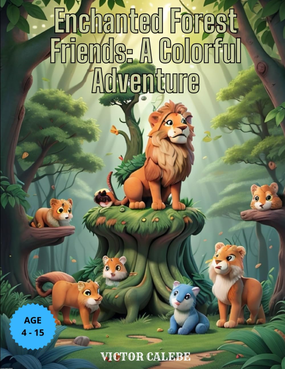 Enchanted Forest Friends: A Colorful Adventure (Portuguese Edition) baixar o livro de graça