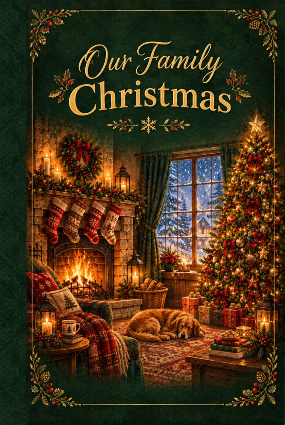 ler totalmente Our Family Christmas: A 10-Year Keepsake Journal & Memory Book: A Decade of Holiday Traditions, Photos, Recipes and Festive Family Memories – The... Record Book for Parents and Grandparents