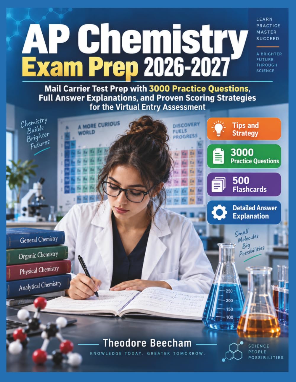 AP Chemistry exam prep 2026-2027: Mail Carrier Test Prep with 3000 Practice Questions, Full Answer Explanations, and Proven Scoring Strategies for the Virtual Entry Assessment baixar o livro de graça