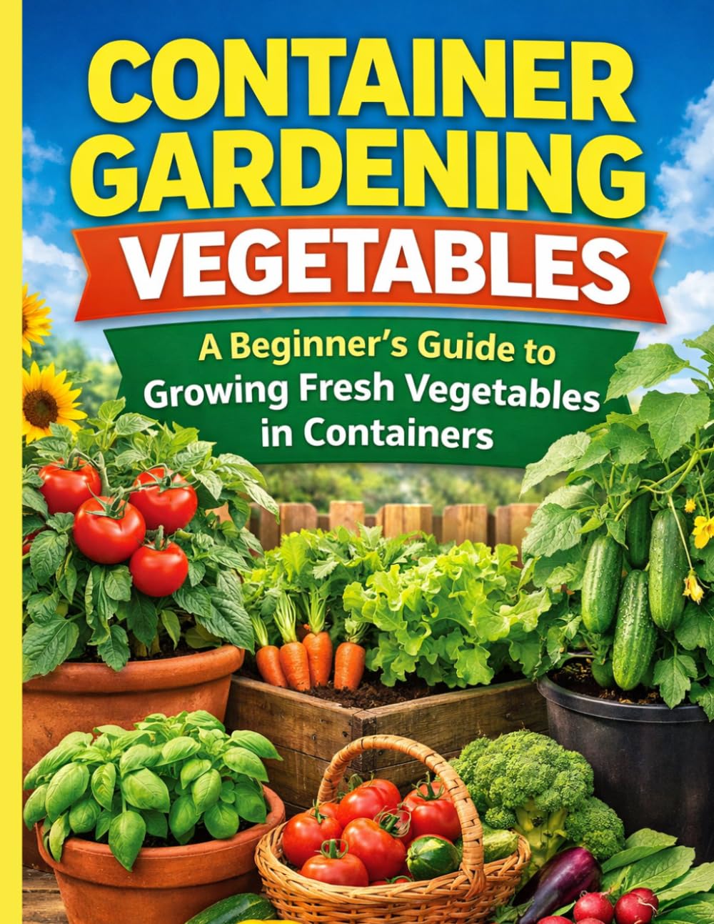 Container Gardening Vegetables: A Beginner’s Guide to Growing Fresh Vegetables in Containers baixar o livro de graça