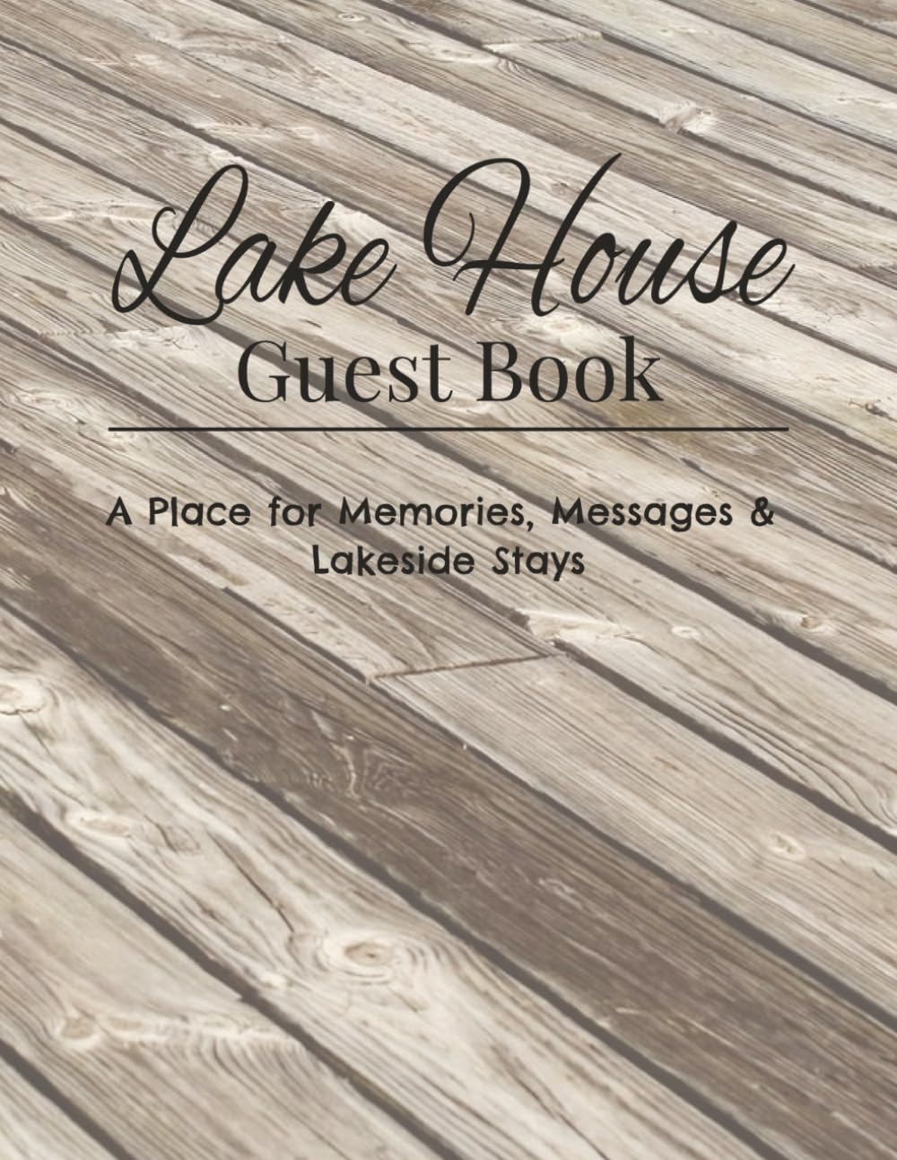 capítulo por capítulo baixar Lake House Guest Book: Visitor Sign-In Book for Family, Friends, and Guests | Memory Book for Cabins, Vacation Homes, and Lakeside Retreats