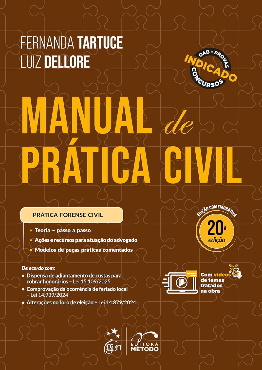 Manual de Prática Civil - 20ª Edição 2025 baixar livro de graça