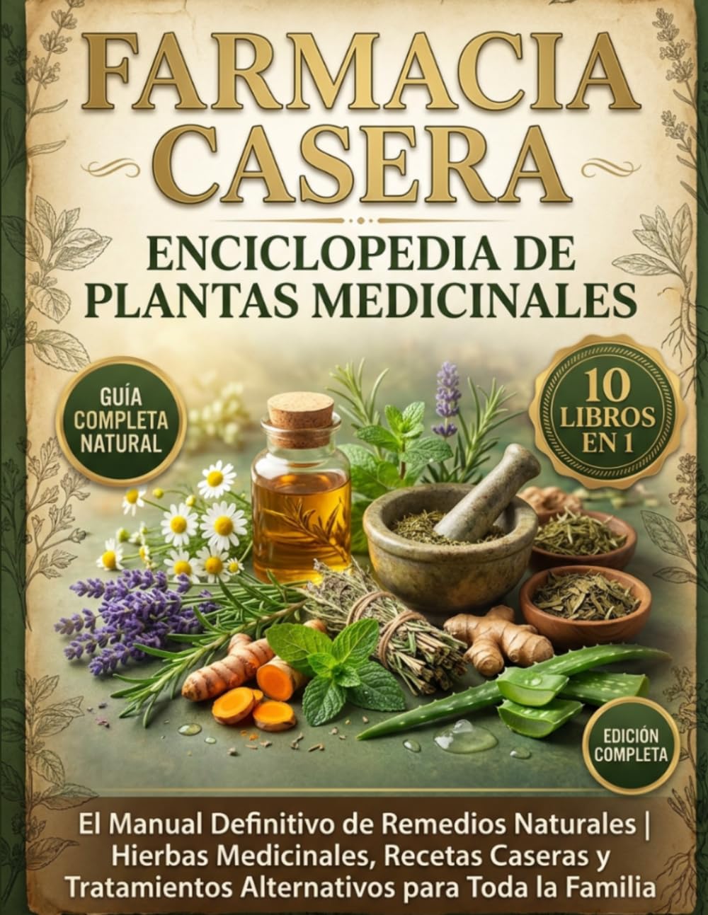 ler totalmente Farmacia Casera – Enciclopedia de Plantas Medicinales: 10 Libros en 1: El Manual Definitivo de Remedios Naturales | Hierbas Medicinales, Recetas... para Toda la Familia (Spanish Edition)