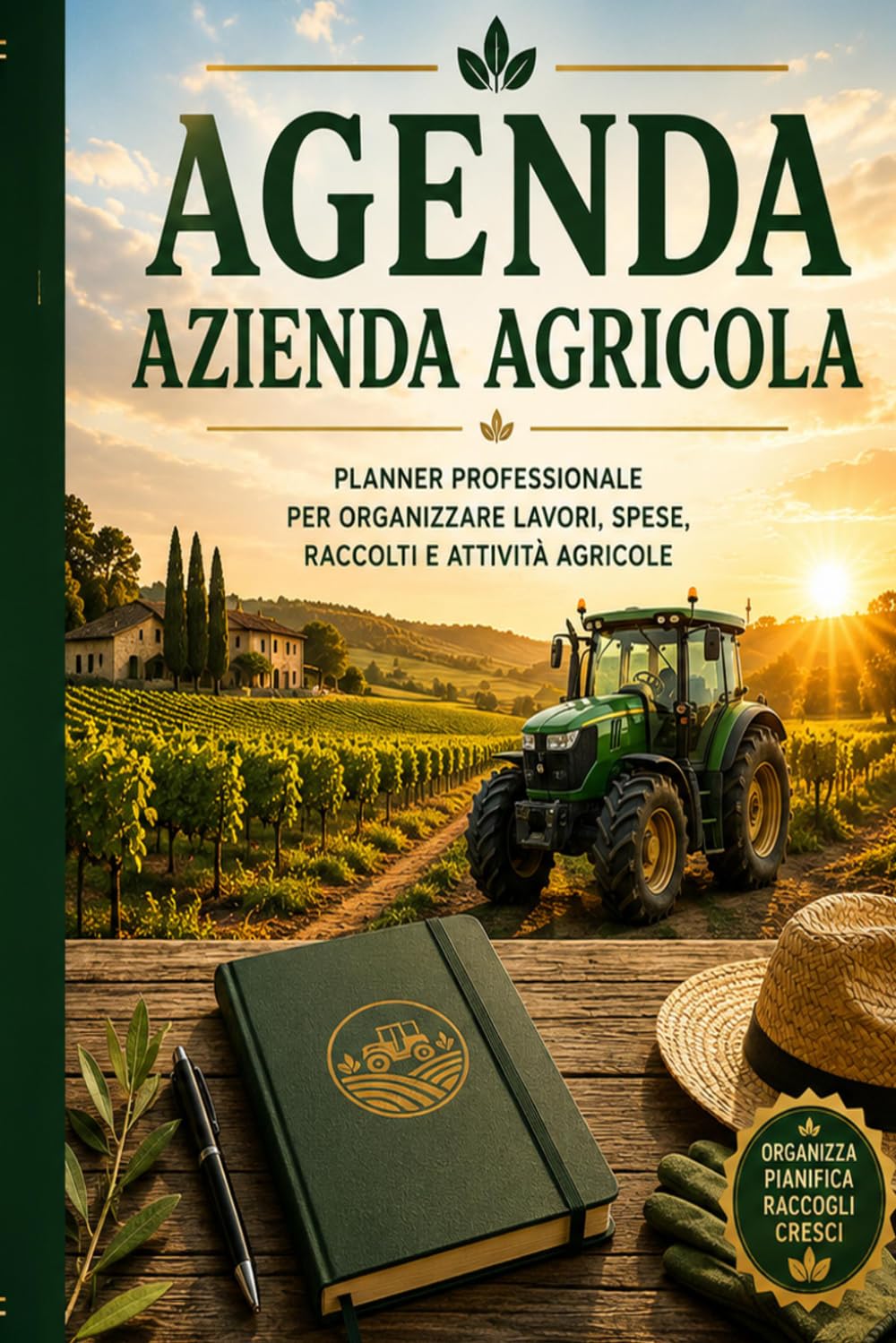 Agenda Azienda Agricola: Planner professionale per organizzare lavori, spese, raccolti e attività agricole (Italian Edition) baixar livro de graça