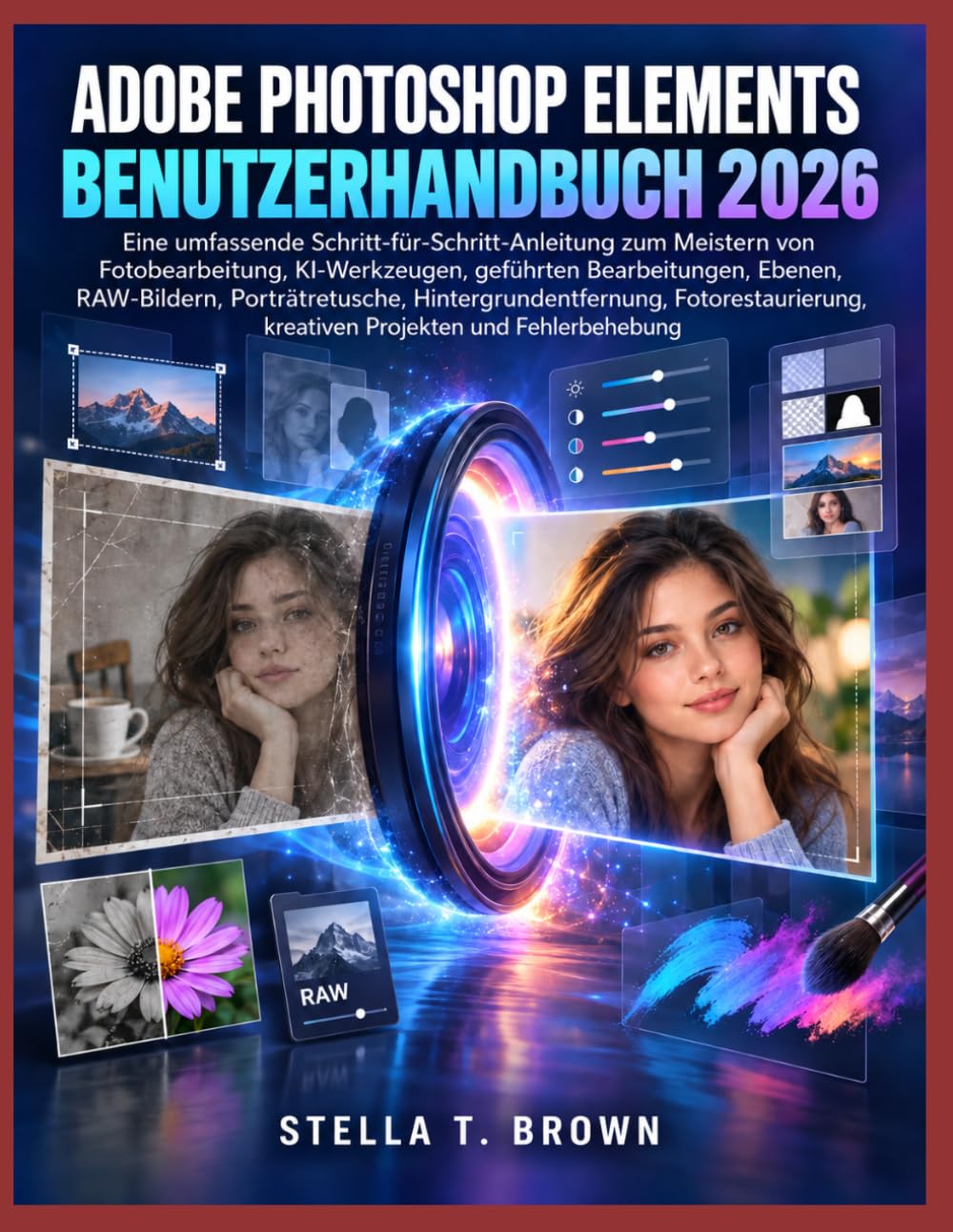 ADOBE PHOTOSHOP ELEMENTS BENUTZERHANDBUCH 2026: EINE UMFASSENDE SCHRITT-FÜR-SCHRITT-ANLEITUNG ZUM MEISTERN VON FOTOBEARBEITUNG, KI-WERKZEUGEN,... FOTORESTAURIERUNG, KREATIV (German Edition) baixar livro de graça