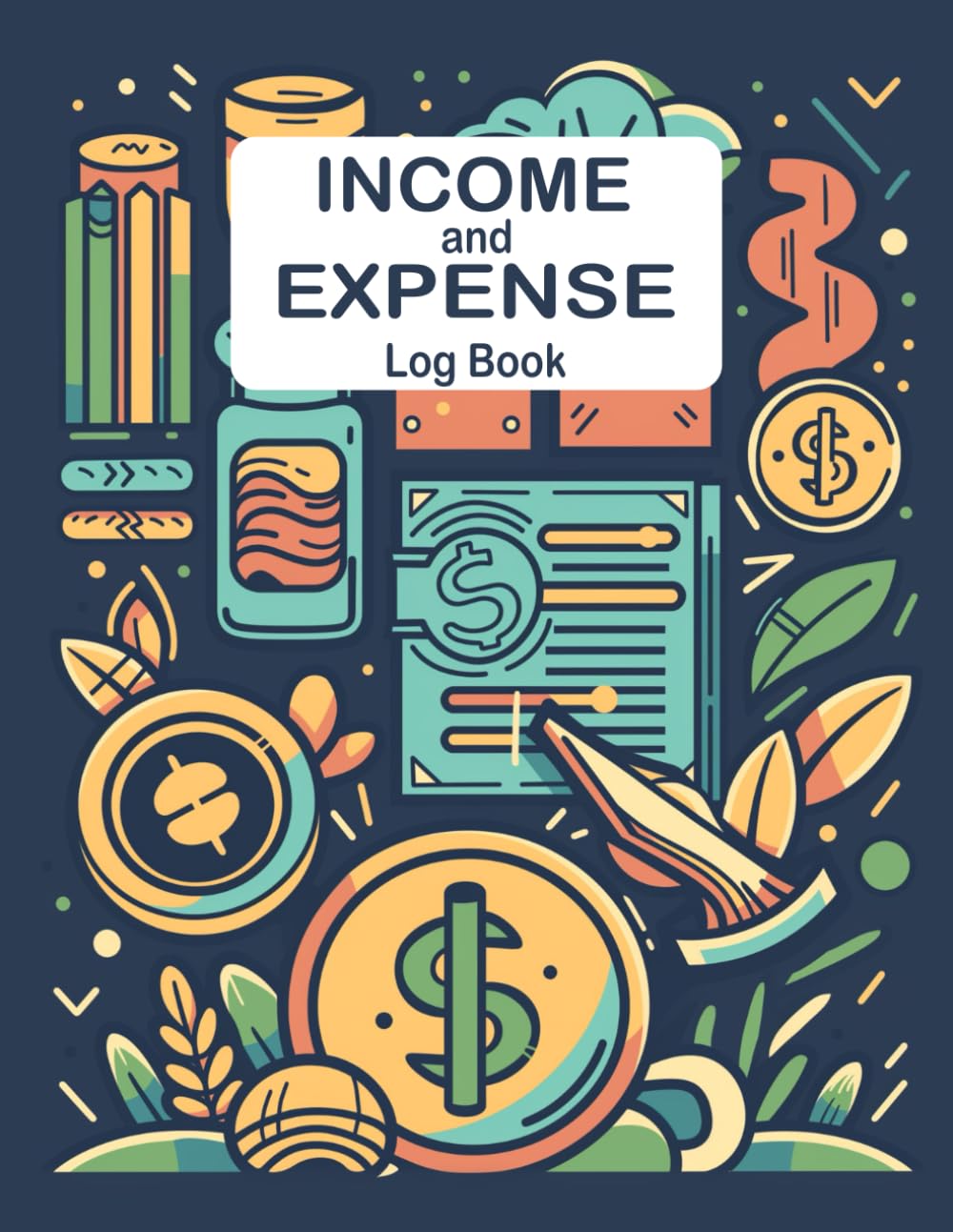 ler totalmente Income and Expense Log Book: Simple Ledger Record book for Small Business and Personal Finance