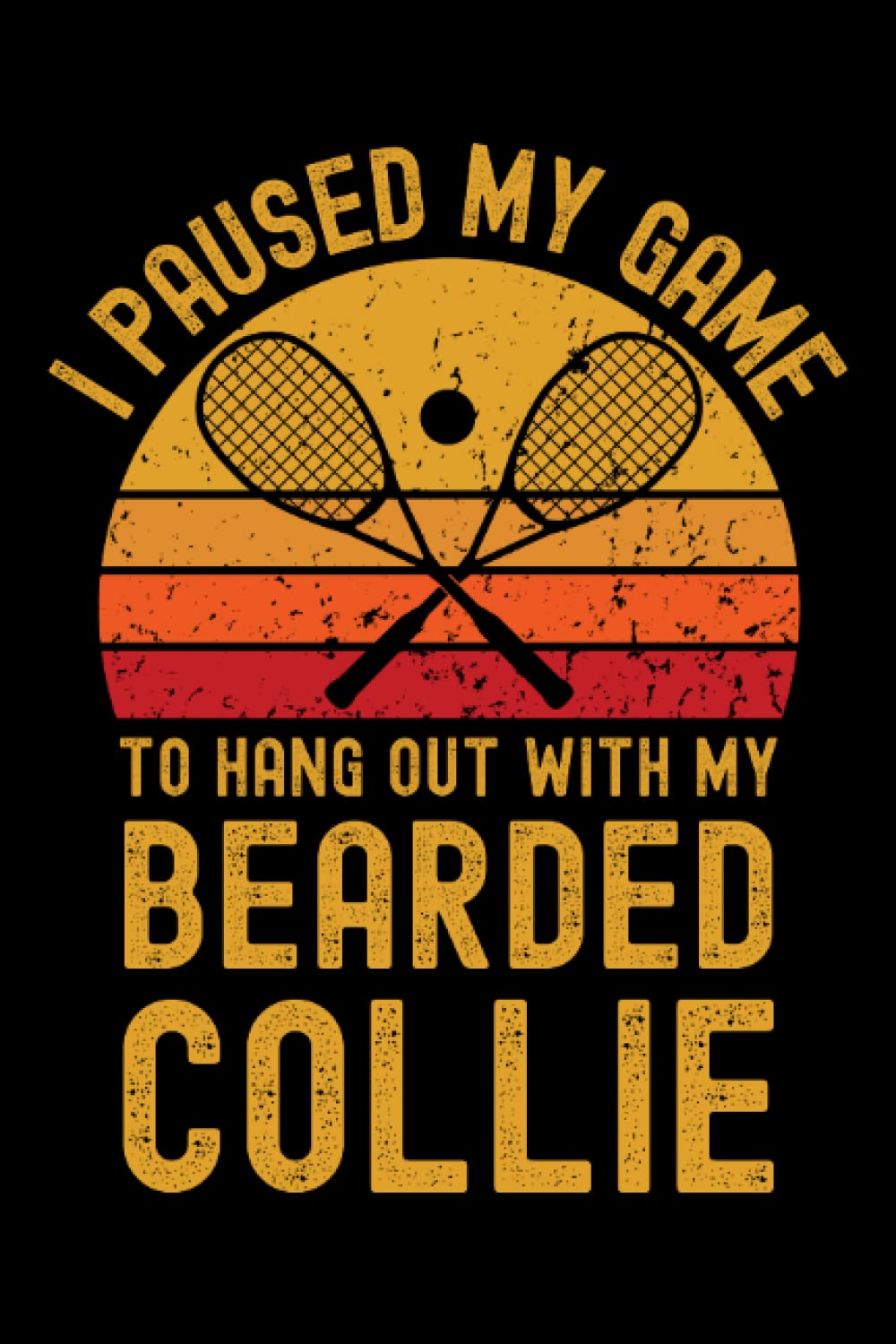 Squash and Bearded Collie: 6"x9", Notes, Notebook, Journal, Diary, 120 Pages lined, Paperback Cover baixar livro de graça