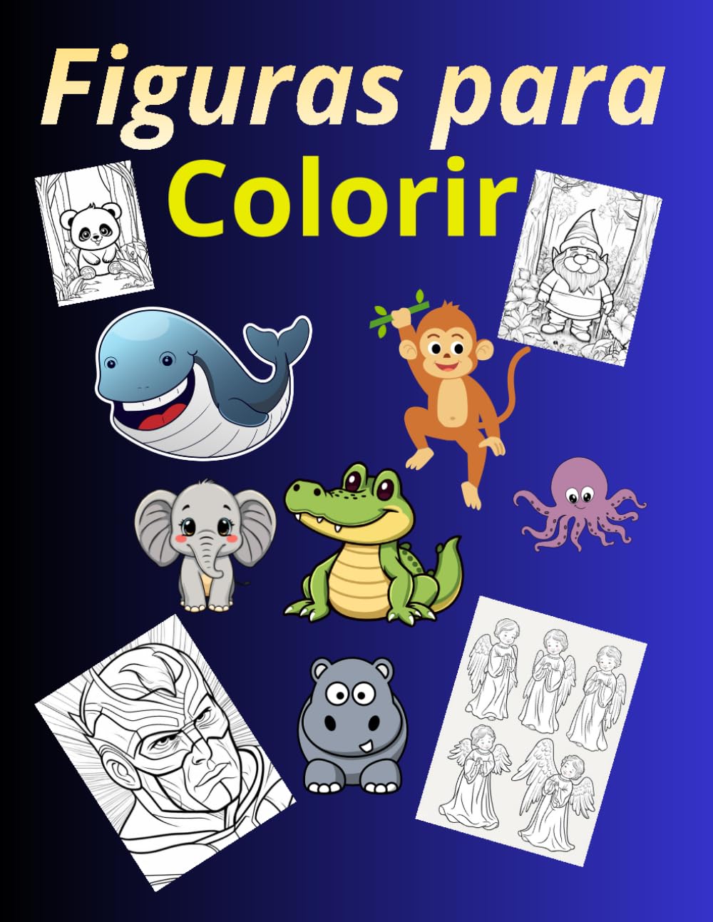 ler totalmente Figuras para colorir (Portuguese Edition)