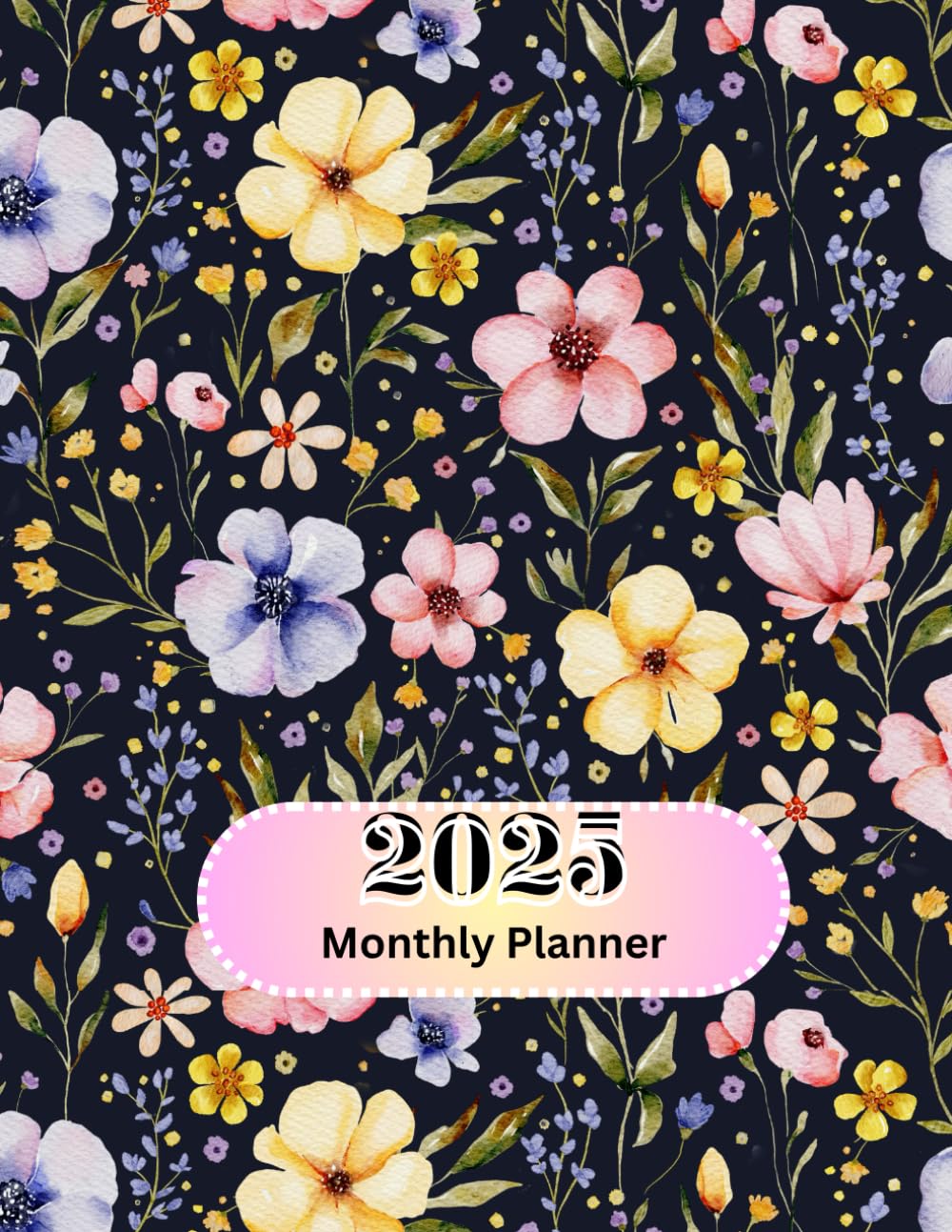 2025 Monthly Planner: One Year Calendar Schedule Organizer (January 2025 through December 2025) with Holidays and Inspirational Quotes baixar livro de graça