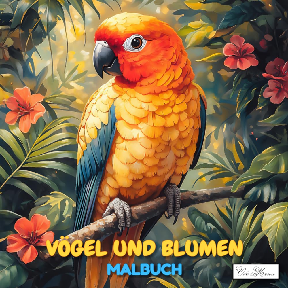 Vögel Und Blumen Malbuch: Kreative Designs mit Vögeln und Pflanzenwelten für Erwachsene und Jugendliche (German Edition) baixar o livro de graça