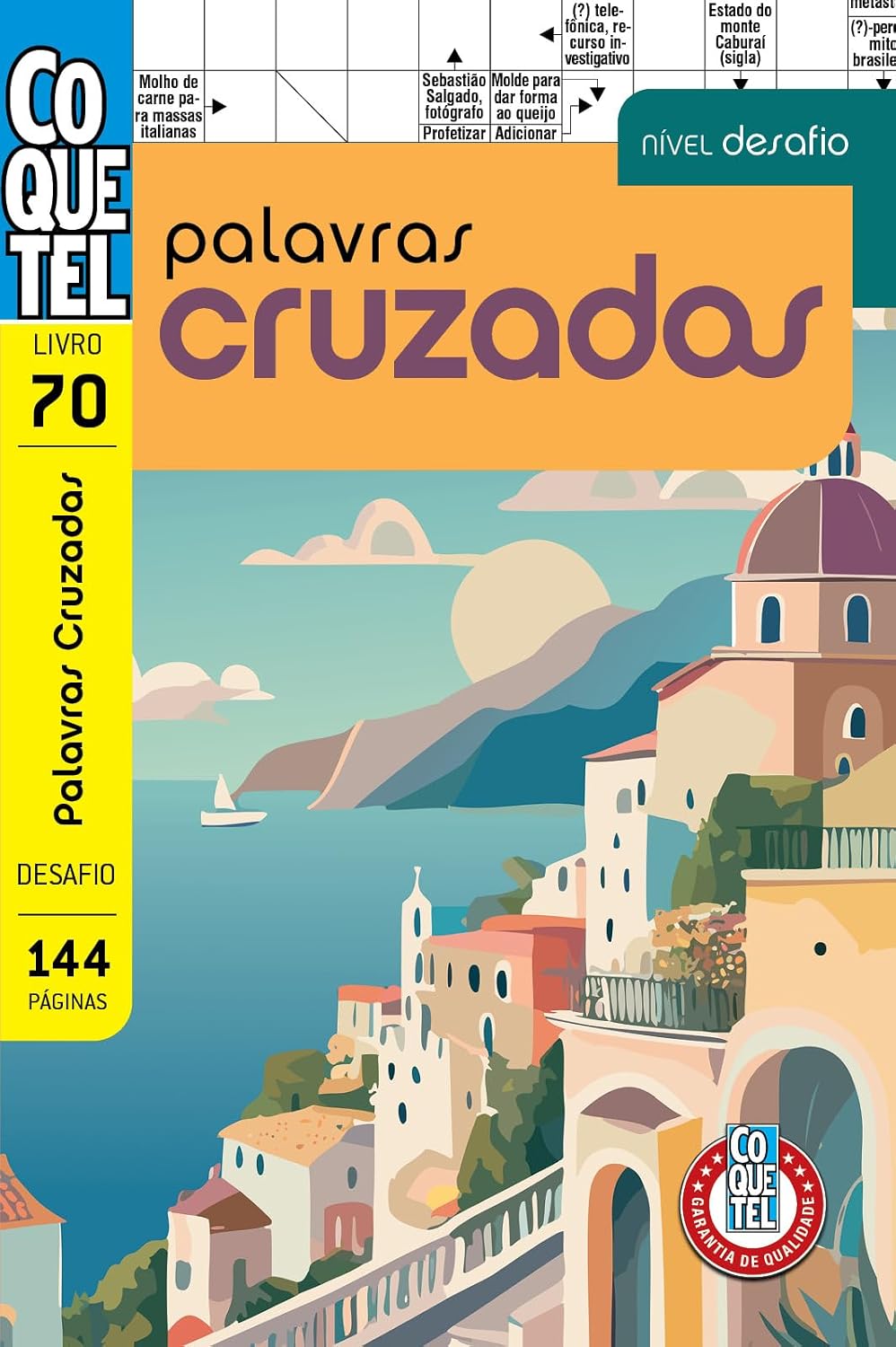 Livro Coquetel Pal Cruz Desafio 70