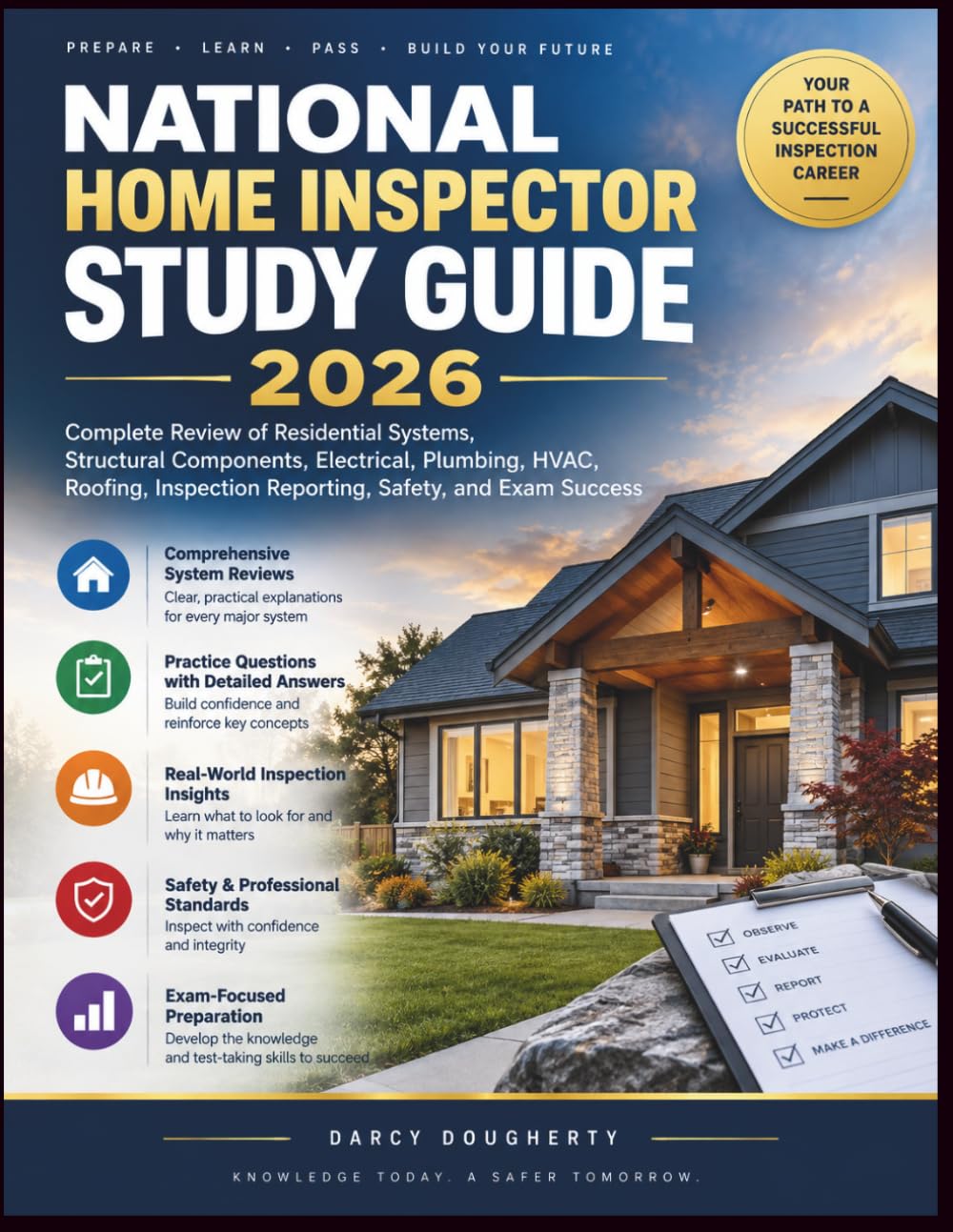 ler totalmente NATIONAL HOME INSPECTOR STUDY GUIDE 2026: Complete Review of Residential Systems, Structural Components, Electrical, Plumbing, HVAC, Roofing, Inspection Reporting, Safety, and Exam Success