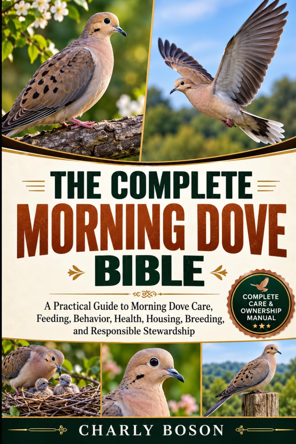 ler totalmente The Complete Morning Dove Bible: A Practical Guide to Morning Dove Care, Feeding, Behavior, Health, Housing, Breeding, and Responsible Stewardship