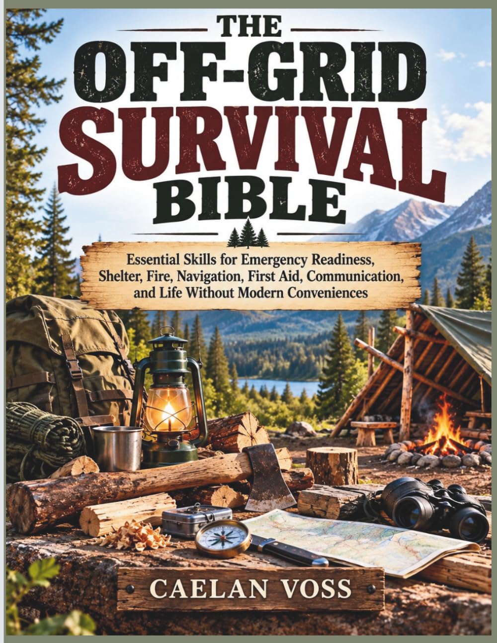 ler totalmente THE OFF-GRID SURVIVAL BIBLE: Essential Skills for Emergency Readiness, Shelter, Fire, Navigation, First Aid, Communication, and Life Without Modern Conveniences